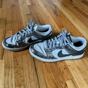 Nike Dunk Low Golden Gals Metallic Silver (Women's) 7.5